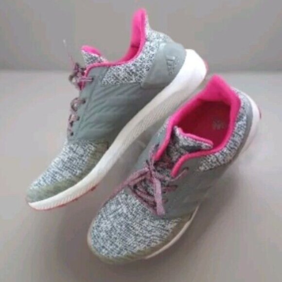 Adidas Rapida Run Lux Athletic Sneakers Easy On/Off Cushioned Lightweigh 7 Gray - Picture 8 of 17